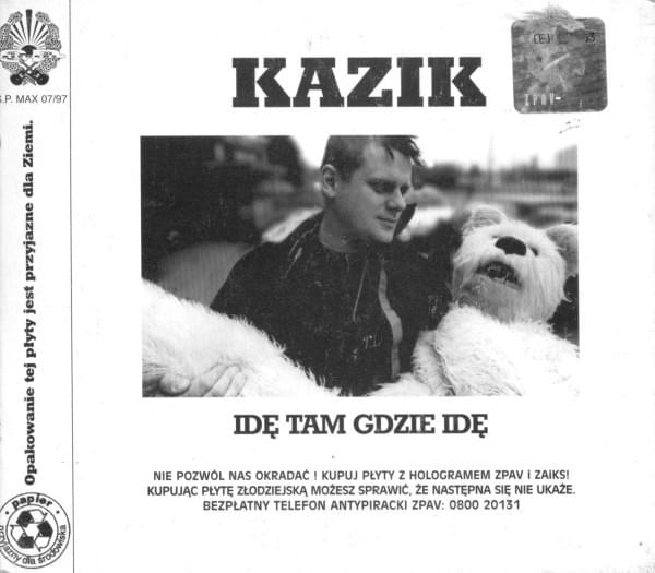 Album cover art for "Idę Tam Gdzie Idę" by Kazik