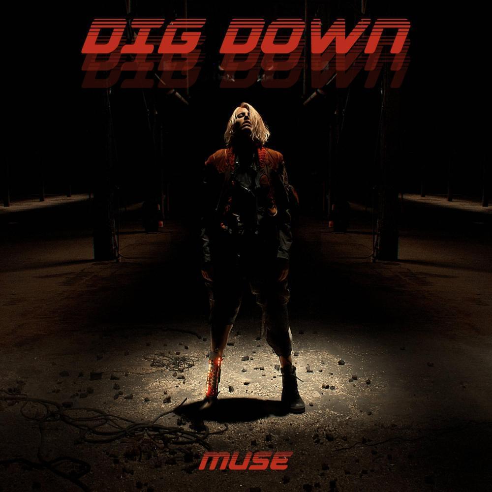 Album cover art for "Dig Down" by Muse