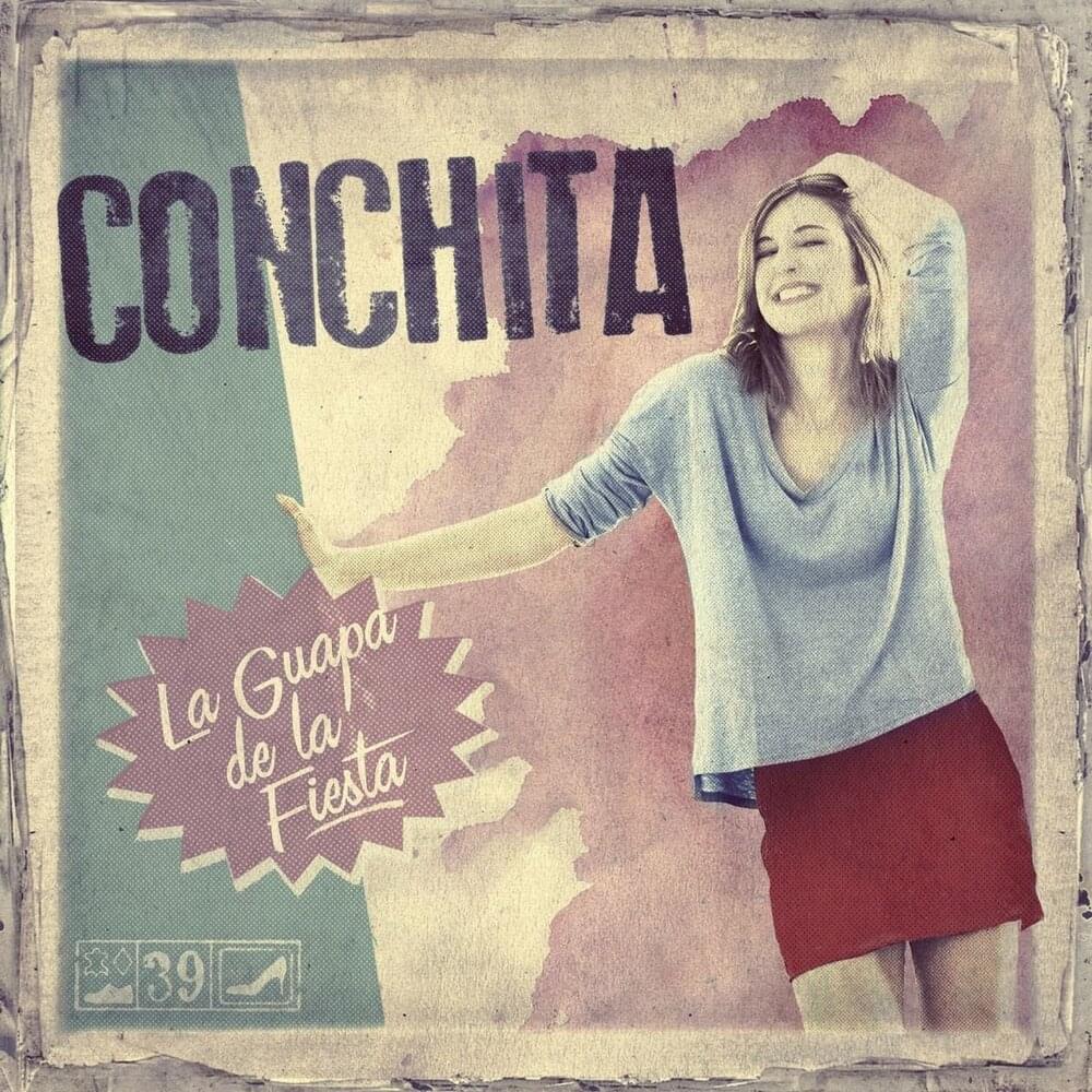 Album cover art for "La guapa de la fiesta" by Conchita