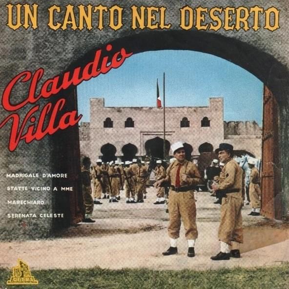 Album cover art for "Statte vicino a me" by Claudio Villa