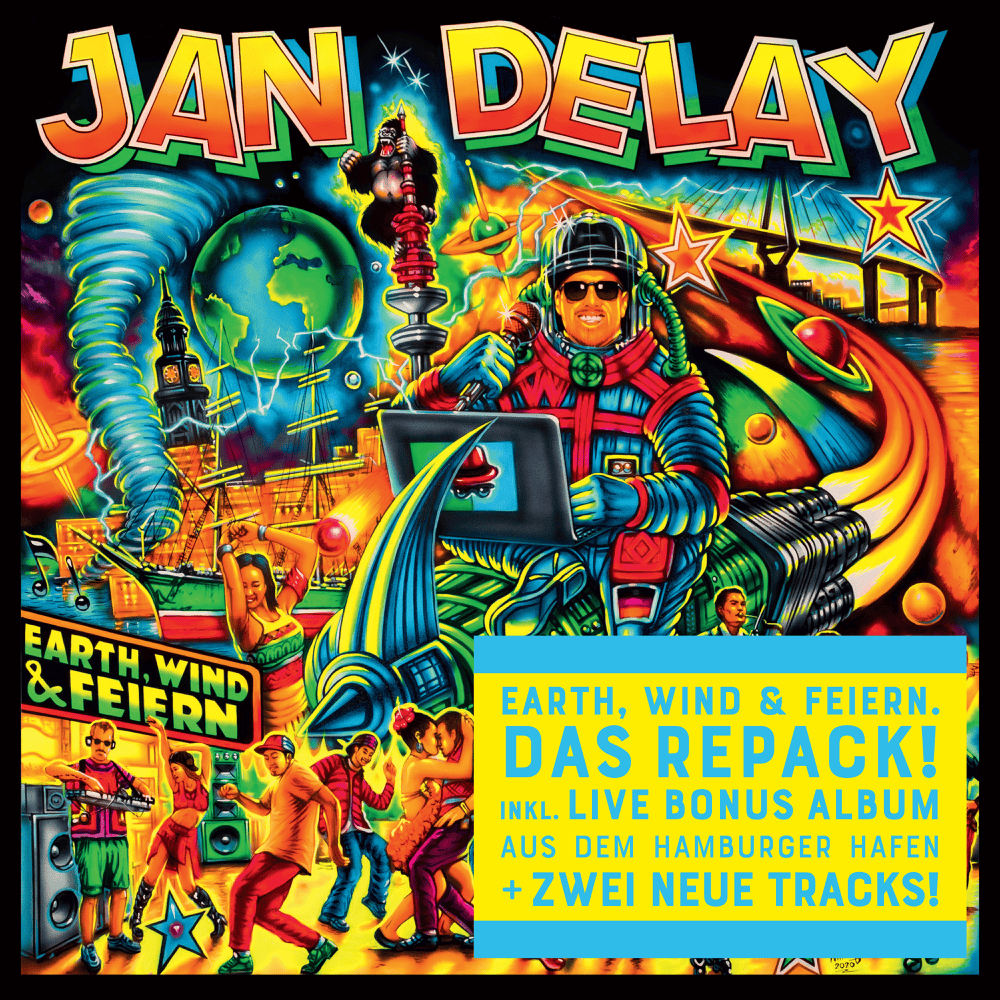 Cover image for EARTH, WIND & FEIERN - LIVE AUS DEM HAMBURGER HAFEN