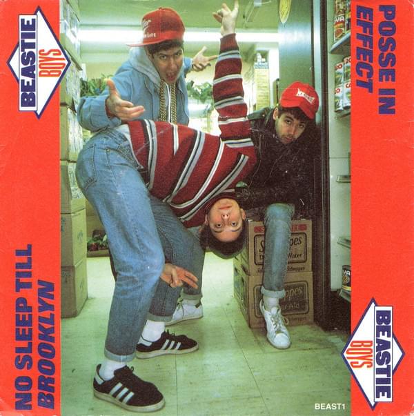 Album cover art for "No Sleep till Brooklyn" by Beastie Boys
