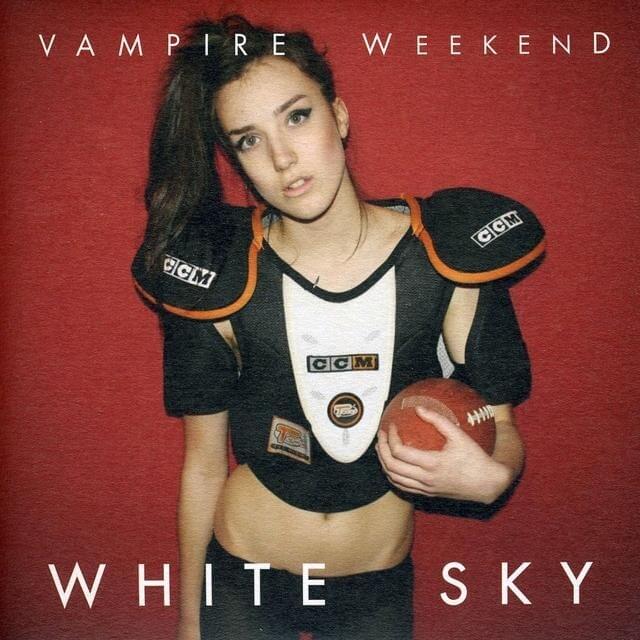 Album cover art for "White Sky (Basement Jaxx Remix)" by Vampire Weekend