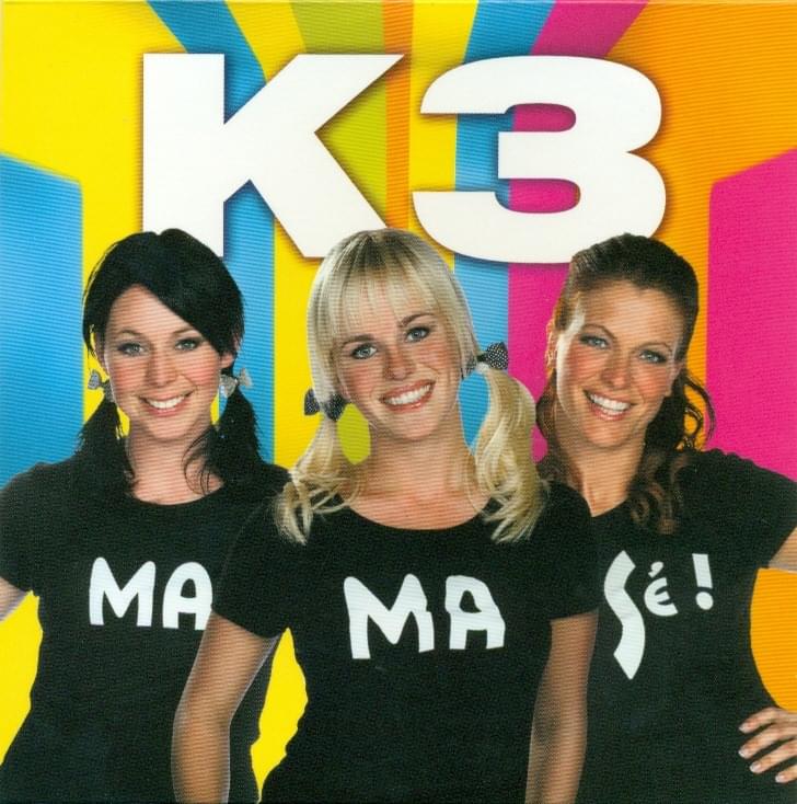 Album cover art for "Mamasé!" by K3
