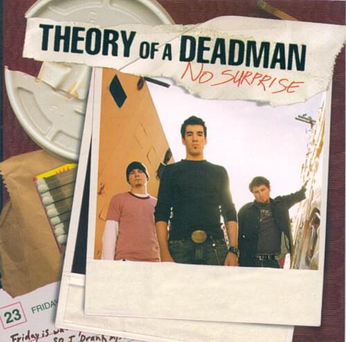 Album cover art for "No Surprise" by Theory of a Deadman