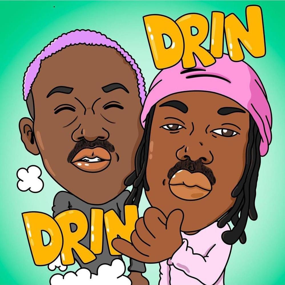 Album cover art for "DRIN DRIN" by Don Joe & Slings