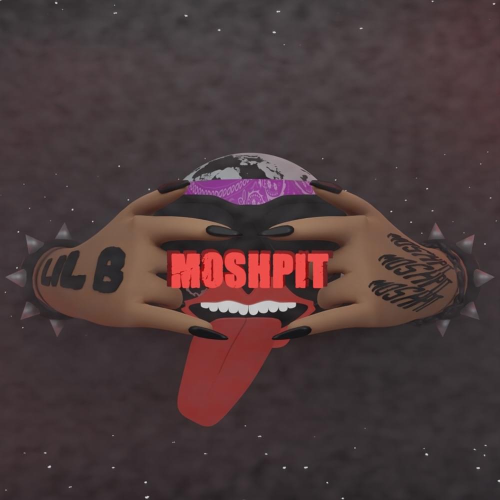 Album cover art for "Moshpit" by Lil B