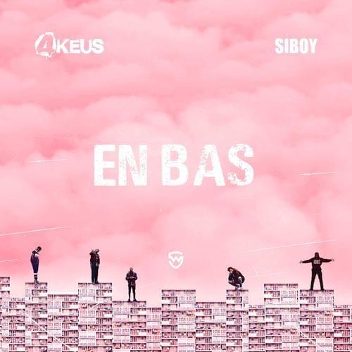 Album cover art for "En bas" by 4Keus & Siboy