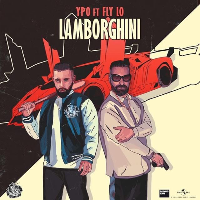Album cover art for "Lamborghini" by Ypo & FLY LO (GRC)