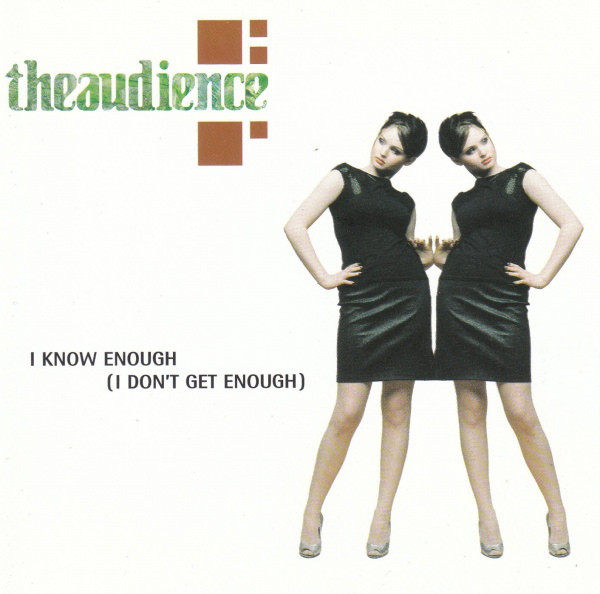 Album cover art for "I Know Enough (I Don’t Get Enough)" by Theaudience