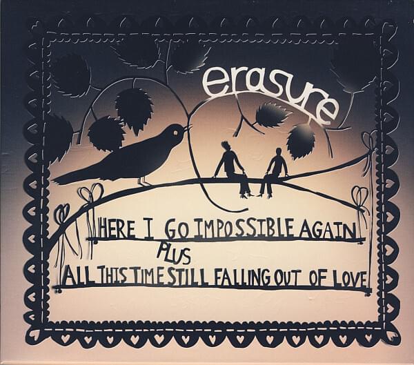 Album cover art for "Here I Go Impossible Again [Single Mix]" by Erasure