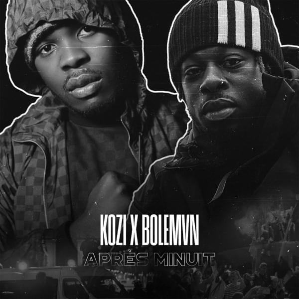 Album cover art for "APRÈS MINUIT" by Kozi