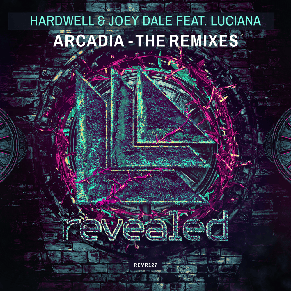 Album cover art for "Arcadia (Sean & Bobo Remix)" by Hardwell & Luciana