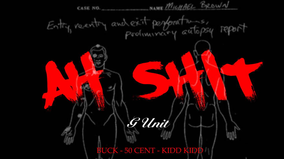 Album cover art for "Ahhh Shit" by DJ P Exclusivez