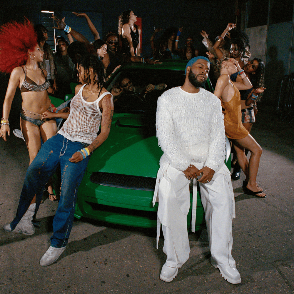 Album cover art for "out of body" by Khalid
