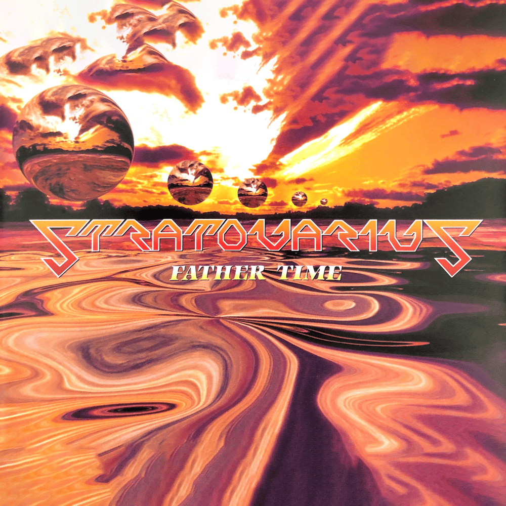 Album cover art for "Father Time" by Stratovarius