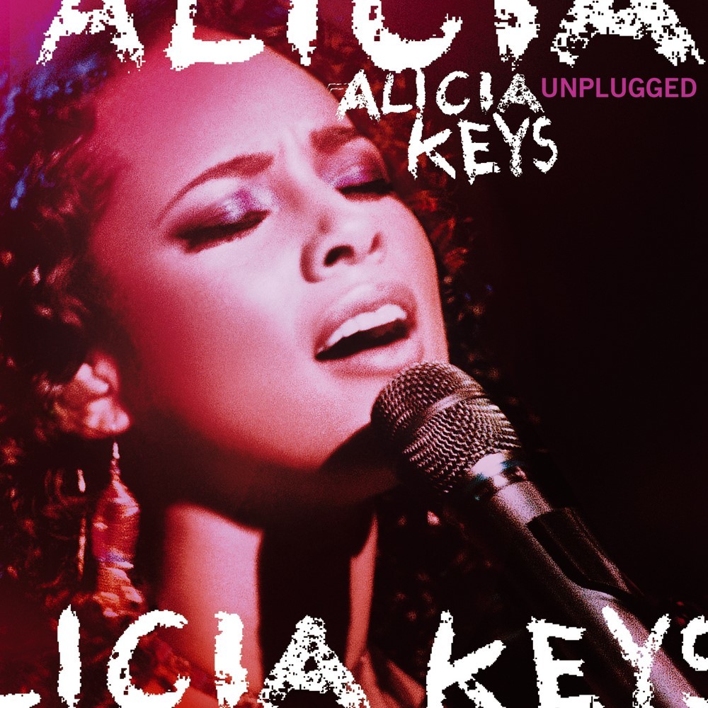 Album cover art for "Fallin' (Unplugged)" by Alicia Keys