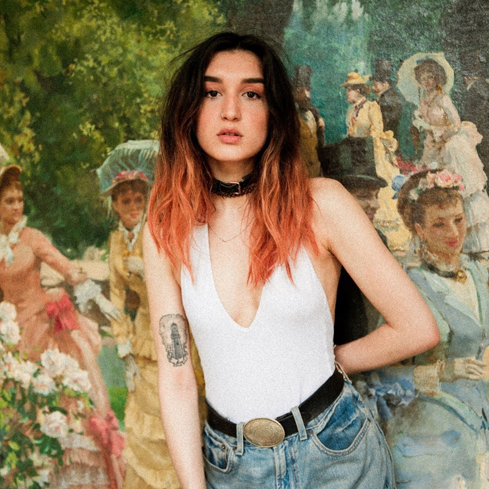 Album cover art for "Human, Being" by Caitlyn Scarlett