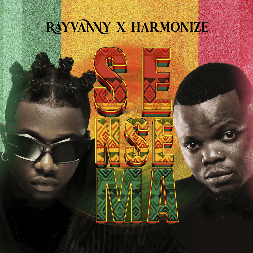 Album cover art for "Sensema" by Rayvanny & Harmonize
