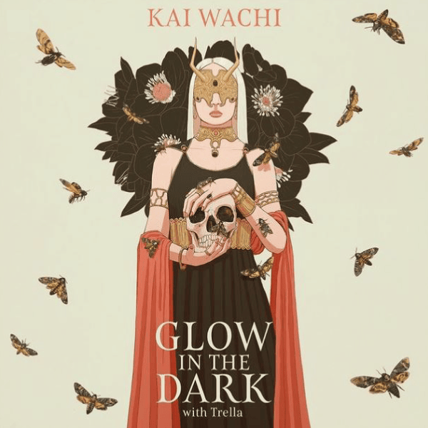 Album cover art for "Glow In The Dark" by Kai Wachi & Trella