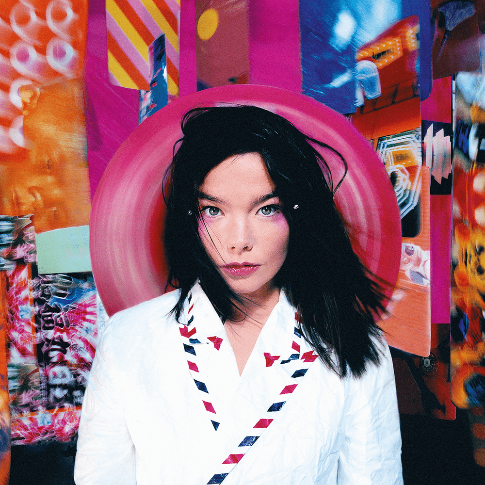 Album cover art for "Cover Me" by Björk