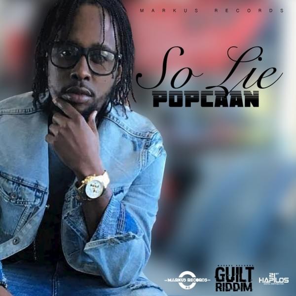 Album cover art for "So Lie" by Popcaan