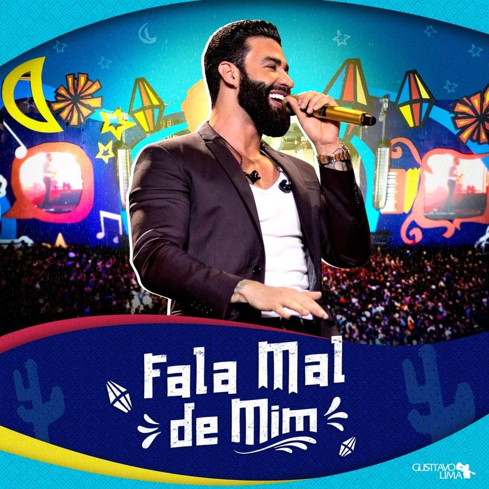 Album cover art for "Fala Mal de Mim" by Gusttavo Lima