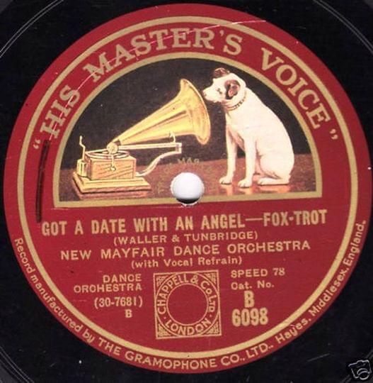 Album cover art for "Got a Date With an Angel (Nov. 1931)" by Al Bowlly
