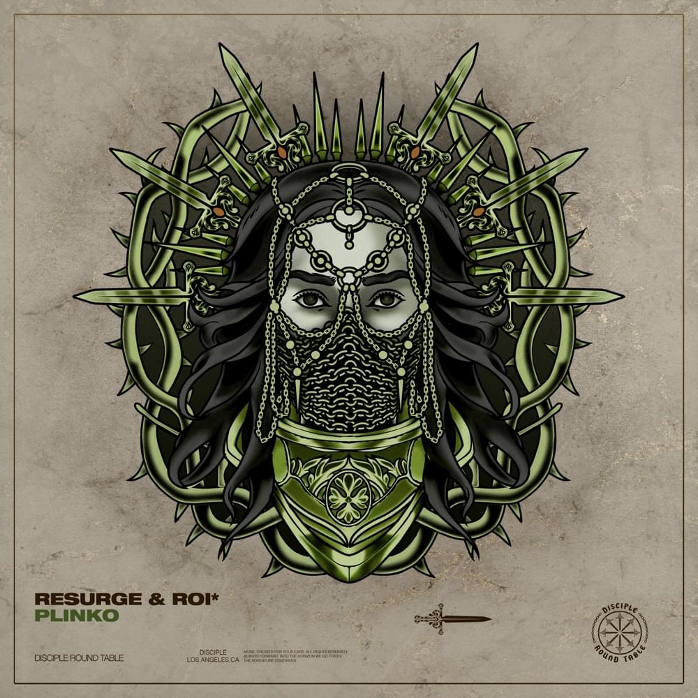 Album cover art for "plinko" by Resurge