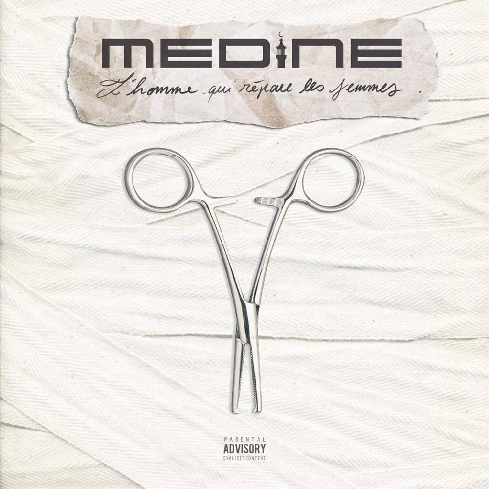 Album cover art for "L’homme qui répare les femmes" by Médine & KeBlack & Noraa