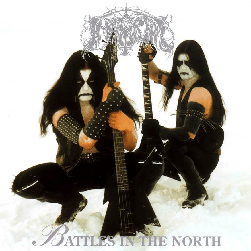 Album cover art for "Throned By Blackstorms" by Immortal