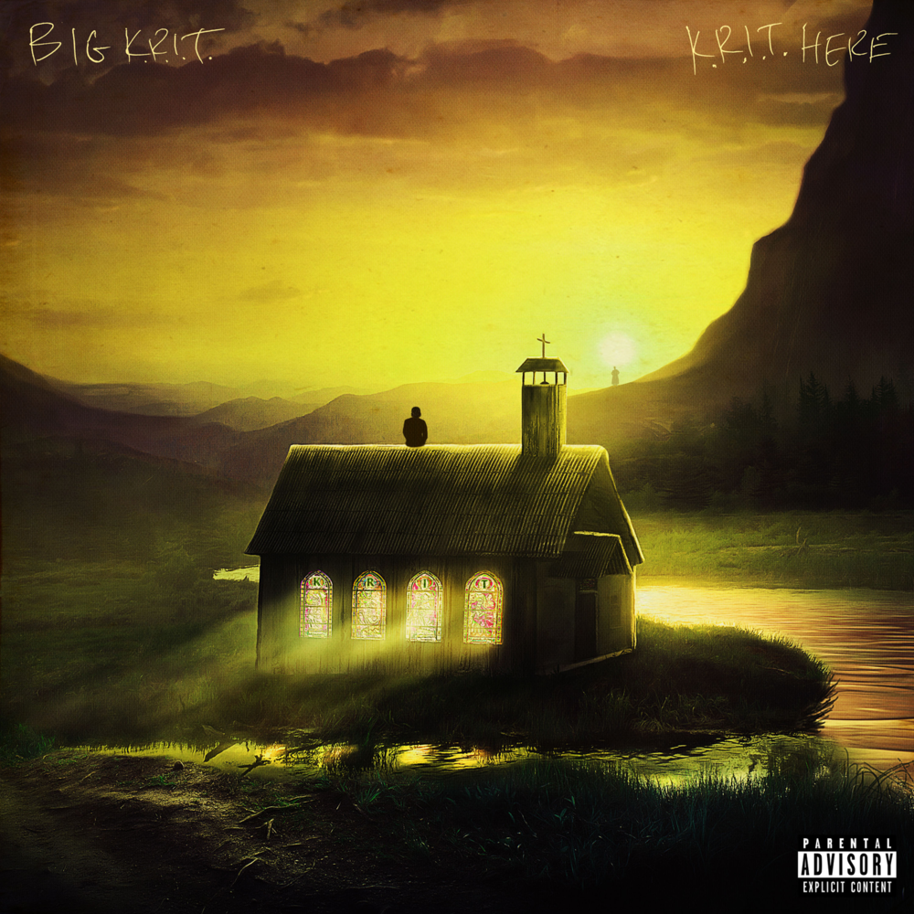 Album cover art for "K.R.I.T. HERE" by Big K.R.I.T.