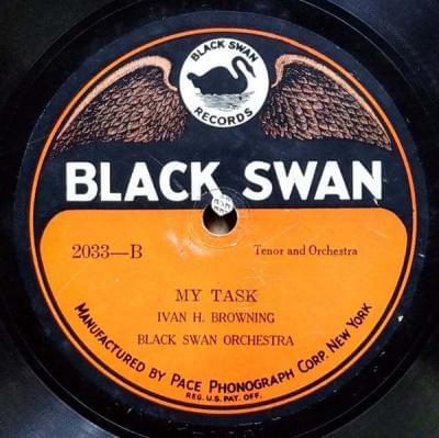 Album cover art for "My Task" by Ivan H. Browning