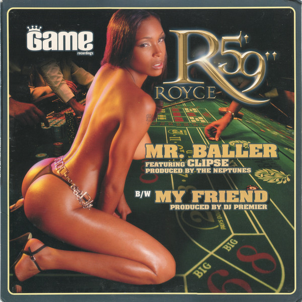 Album cover art for "Mr. Baller" by Royce Da 5'9" & Pharrell Williams & Tre Little & Clipse