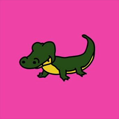 Album cover art for "Pocket Crocodile" by Kero Kero Bonito