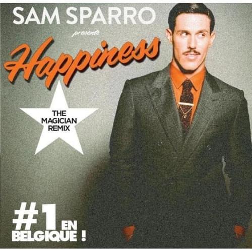 Album cover art for "Happiness - The Magician Remix" by Sam Sparro