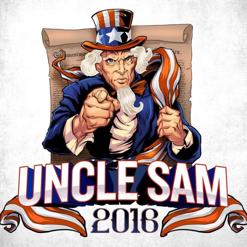 Album cover art for "Uncle Sam 2016" by TIX