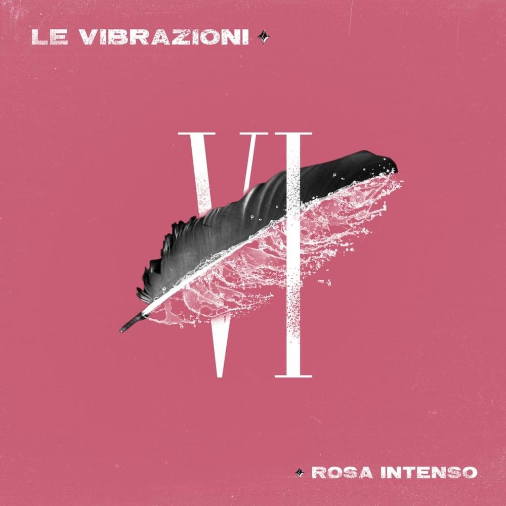 Album cover art for "Rosa intenso" by Le Vibrazioni