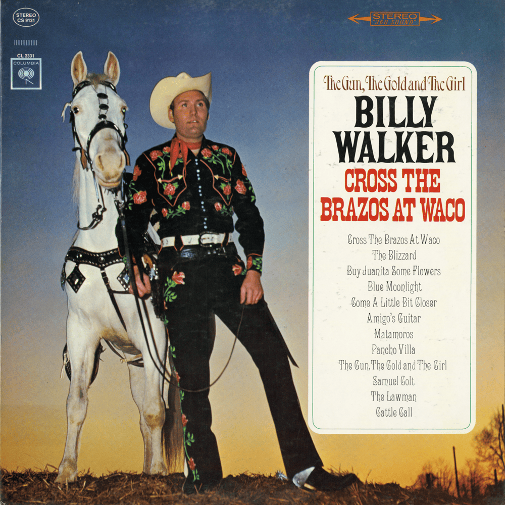 Album cover art for "Cross The Brazos At Waco" by Billy Walker