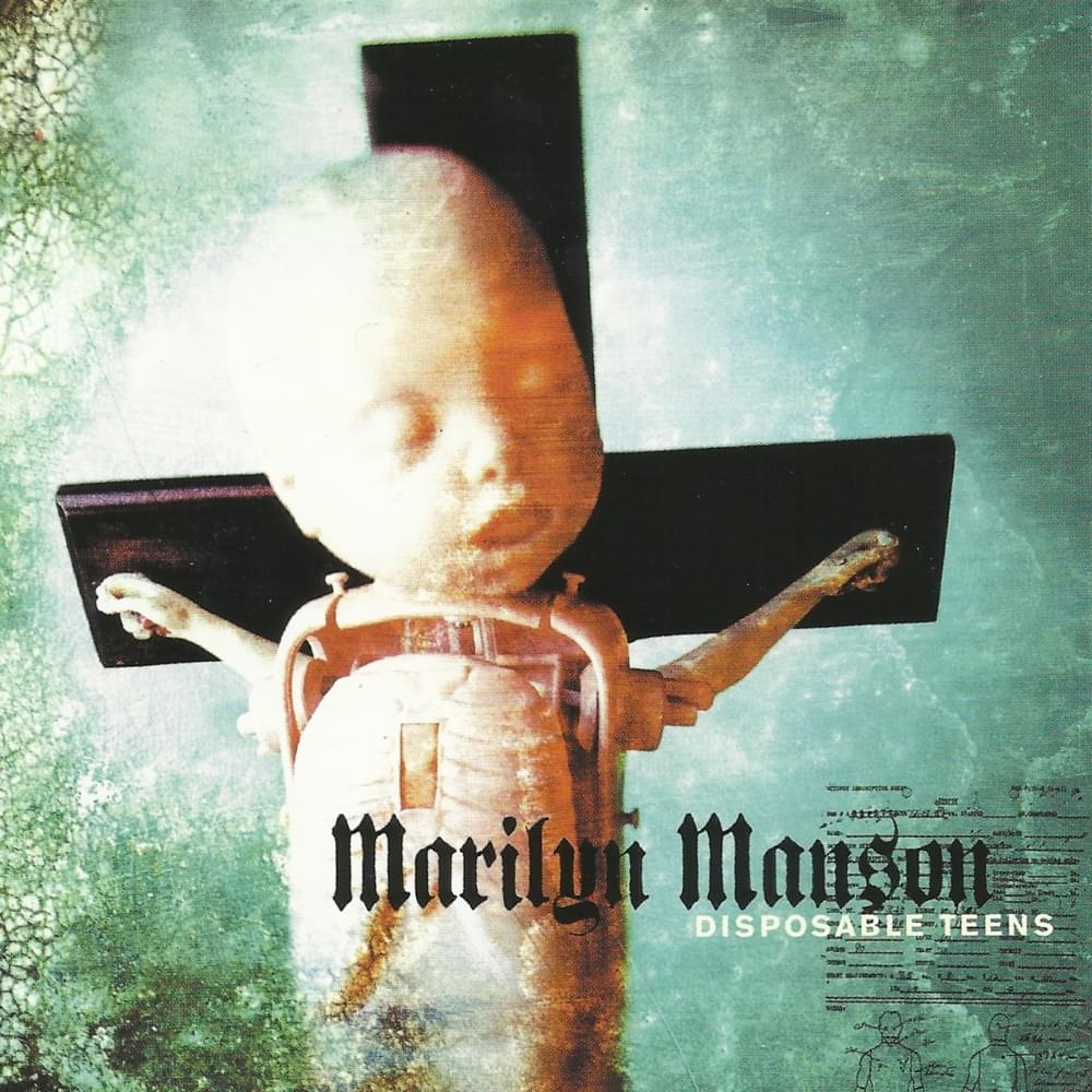 Album cover art for "Disposable Teens" by Marilyn Manson
