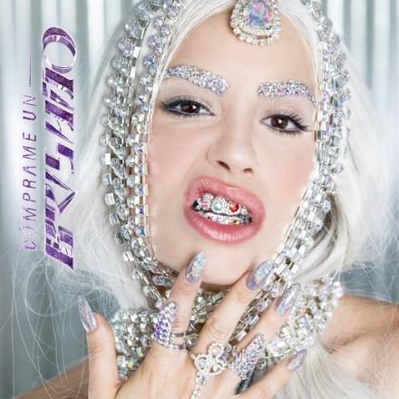 Album cover art for "Cómprame un Brishito" by Lali