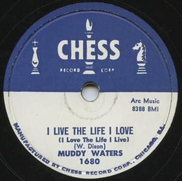 Album cover art for "I Live the Life I Love (I Love the Life I Live)" by Muddy Waters
