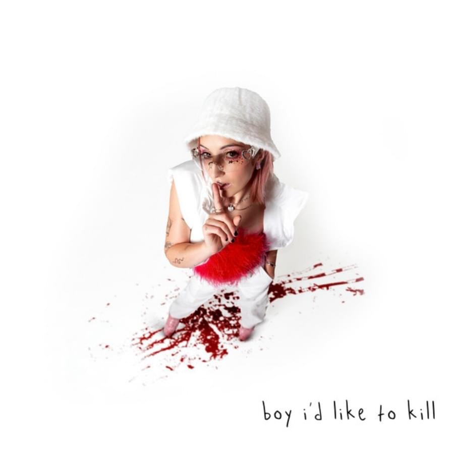 Album cover art for "boy i’d like to kill" by sad alex