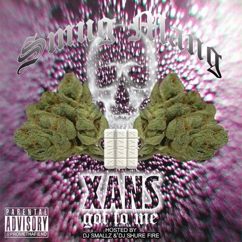 Album cover art for "That Purple" by Smug Mang & Chris Travis