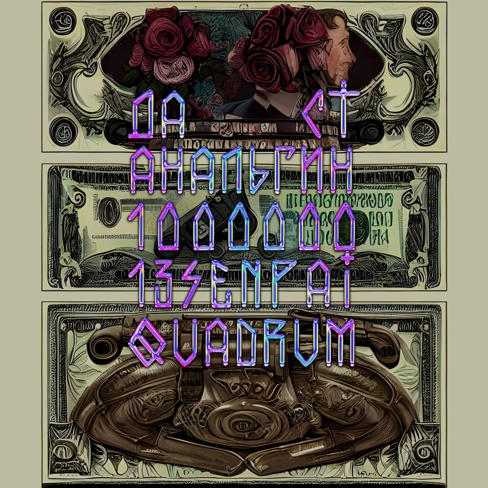 Album cover art for "1000000" by Да Ст (Da St) & АнальгиН (AnalgiH)