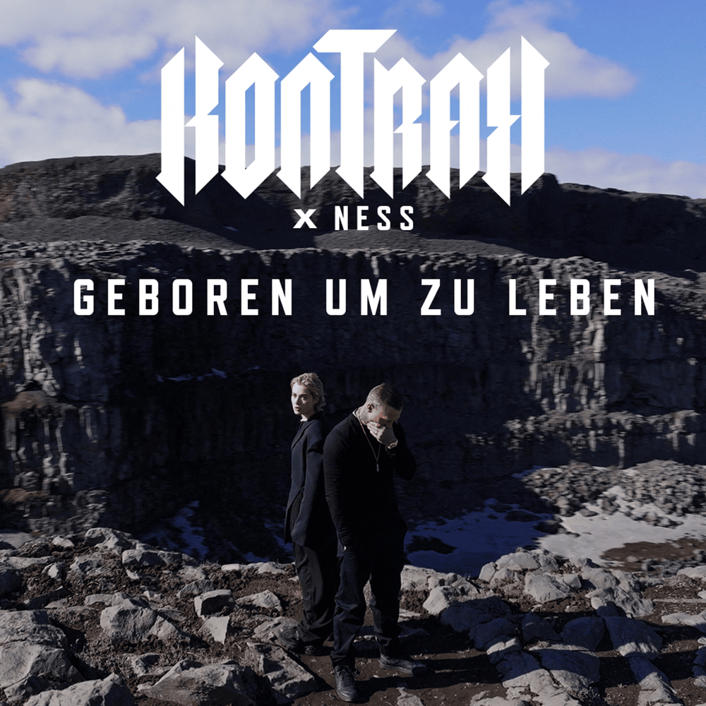 Album cover art for "Geboren Um Zu Leben" by Kontra K