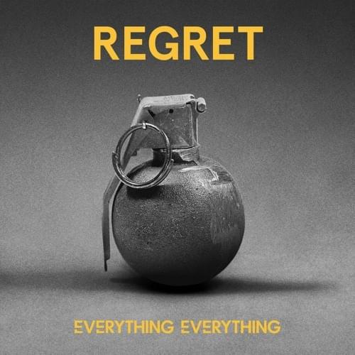 Album cover art for "Regret" by Everything Everything