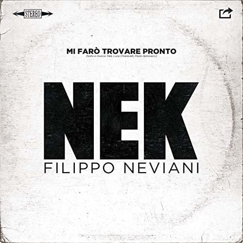 Album cover art for "Mi farò trovare pronto" by Nek