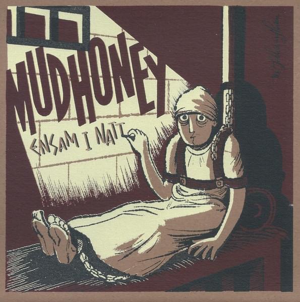 Album cover art for "Ensam I Natt" by Mudhoney