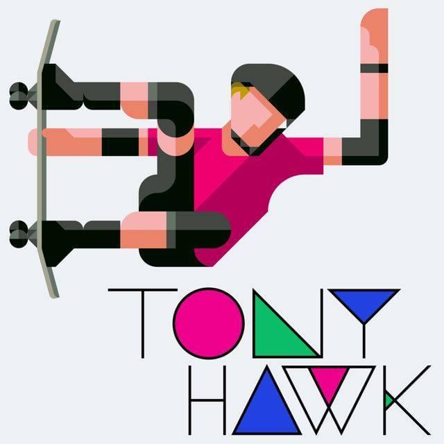 Album cover art for "Tony Hawk" by Fabri Fibra